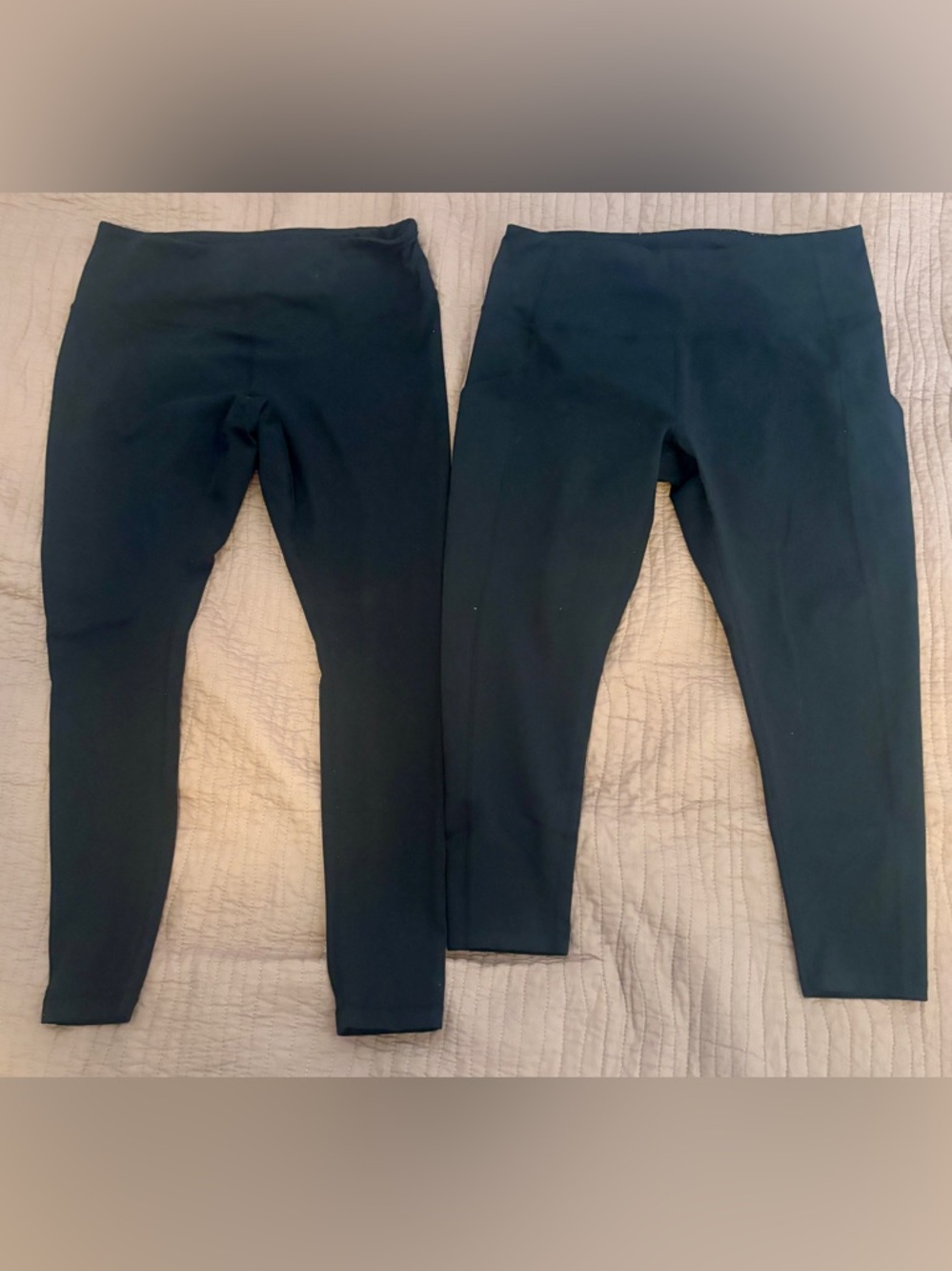 Zella Black High-Rise Leggings (Pair)